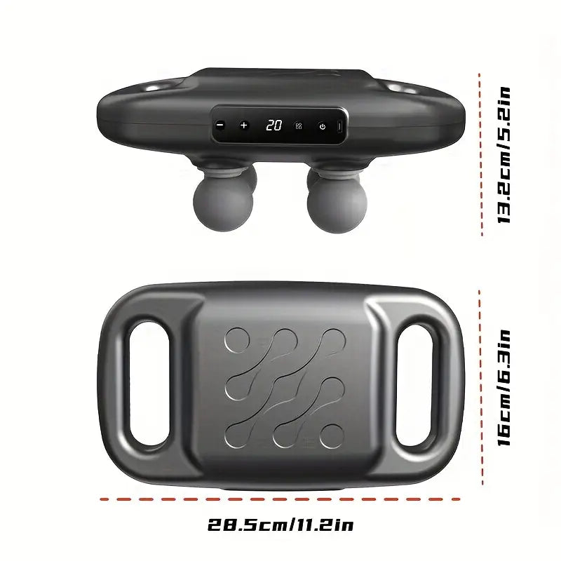 Masajeador Corporal de 4 Cabezales