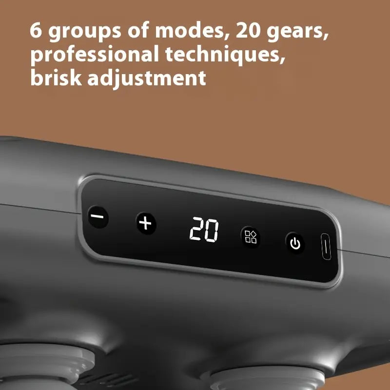 Masajeador Corporal de 4 Cabezales