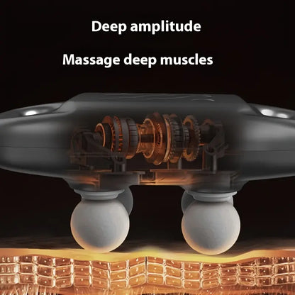 Masajeador Corporal de 4 Cabezales