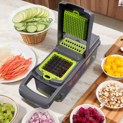 Cortador de Verduras 16 en 1 Multifuncional y Práctico - Alfa Store