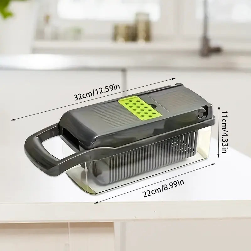 Cortador de Verduras 16 en 1 Multifuncional y Práctico - Alfa Store