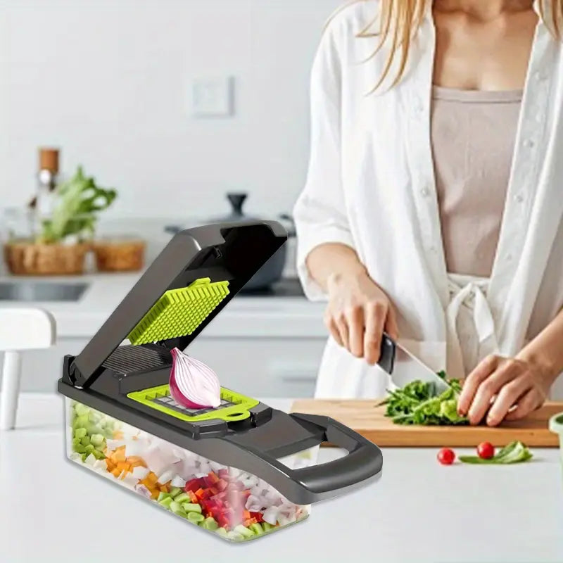 Cortador de Verduras 16 en 1 Multifuncional y Práctico - Alfa Store